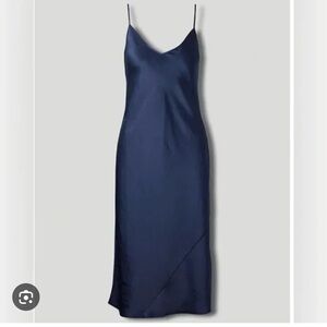 Wilfred aritzia slip midi dress